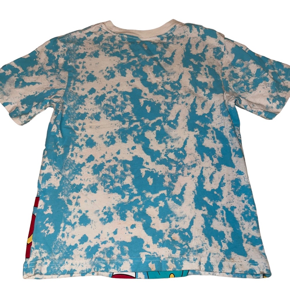 Kellogg’s Rice Crispy Snap Crackle Pop Short Sleeve T-Shirt Size 5/6 Blue White - Picture 3 of 4